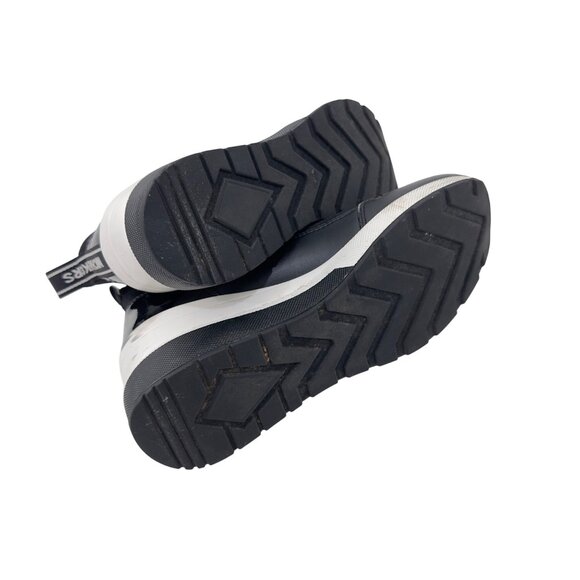 Michael Kors Womens SZ 7 Slip-On Stretch Knit Sock High Top Sneakers Black - Picture 4 of 16